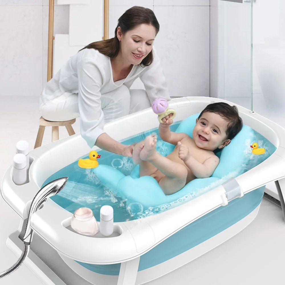 

Hot sale High quality small plastic baby foldable bath tub