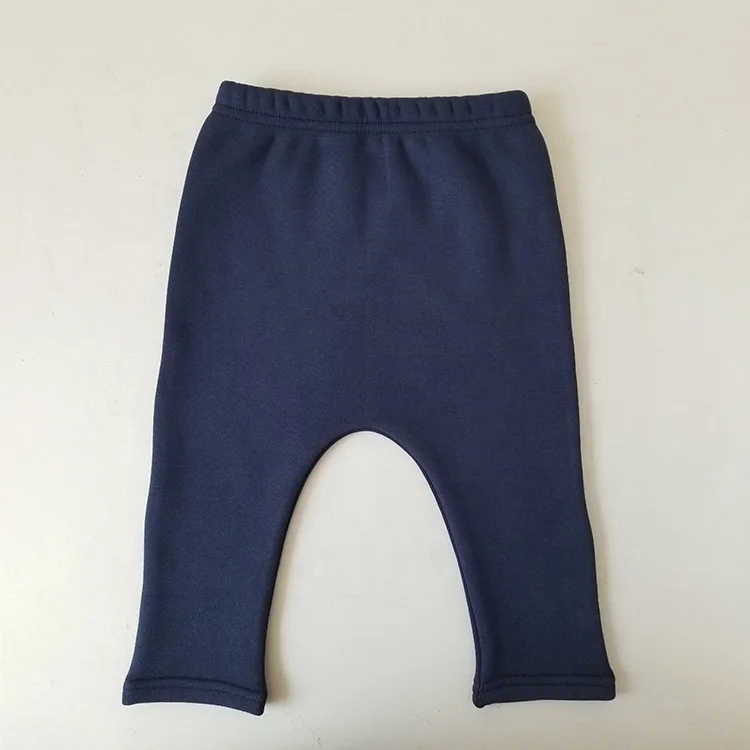 
Baby Kids Autumn Winter Cartoon Cute Thick Elastic Cotton Fleece PP Pants 