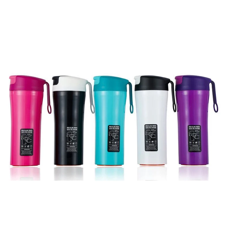 

Stainless Steel double wall sports suction mug vacuum mighty mug,500ml Stainless Steel insulated Magic Sucker Push Not, Customized color