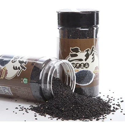 
150g Chinese Low Price Roasted Black Sesames Seeds for Cookies 