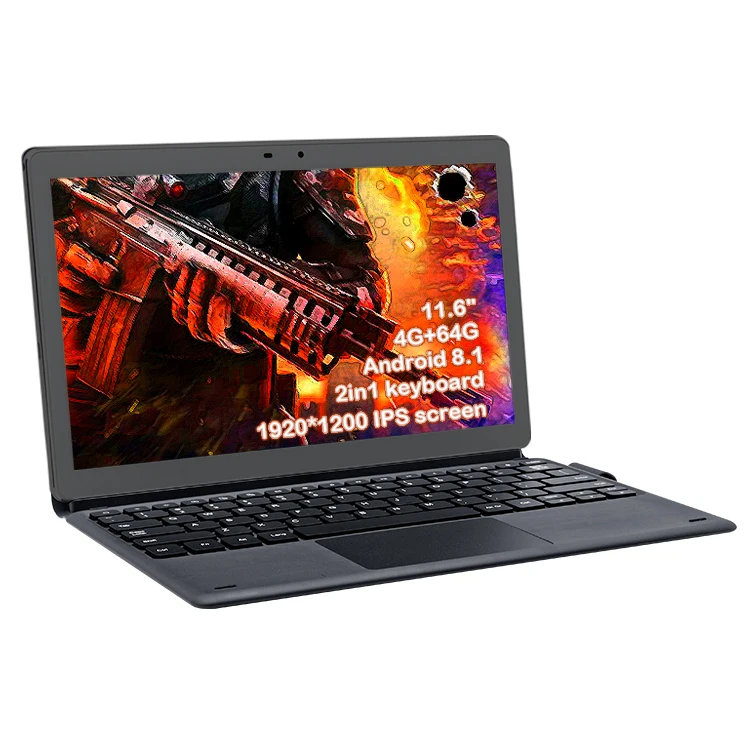 

tablet 2 in 1 laptop computer with high quality keyboard 12 inches 4G/ 64GB 4G sim card 1920*1200 FHD screen tablet pc