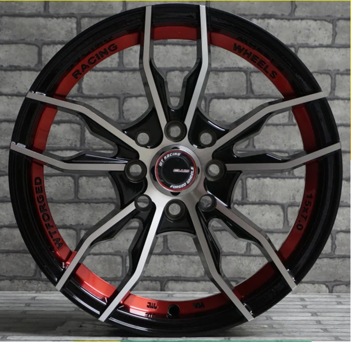 
Hot selling mag alloy wheel 8 holes 15 inches aluminium rims 