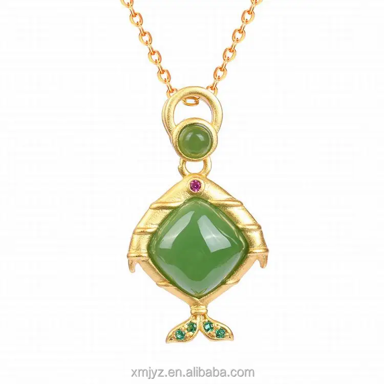 

Certified S925 Silver Hetian Jade Jade Pendant