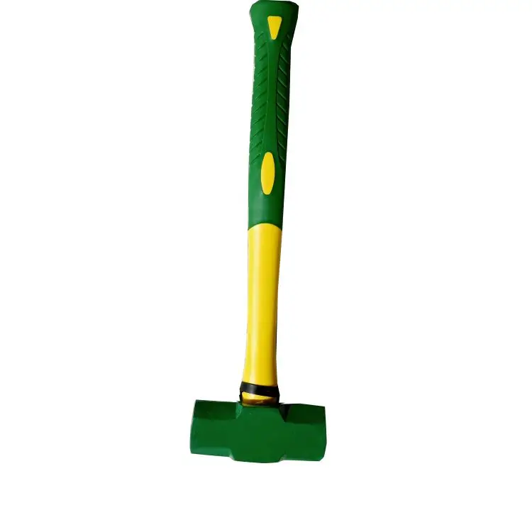 

double face steel forged sledge hammer with wooden/fiberglass handle