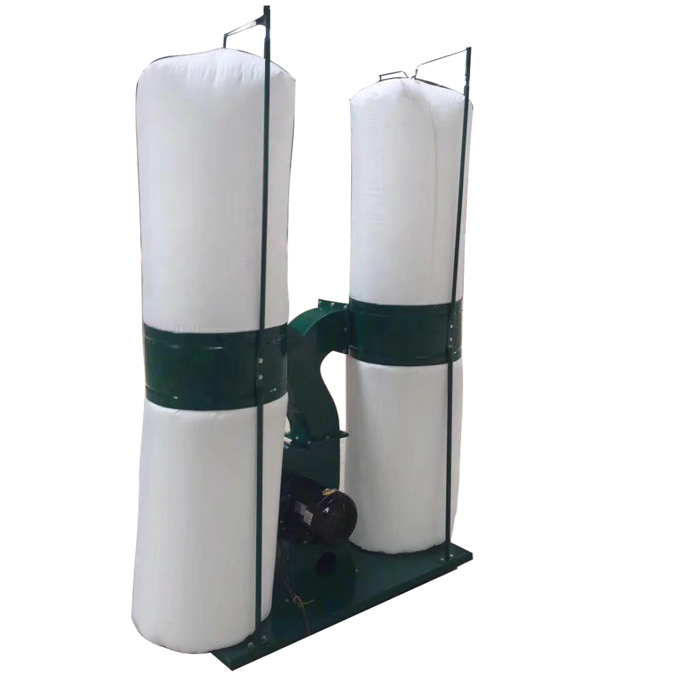
MF9030 Low Price Electric Double Bag Wood Dust Collector For Woodworking Machine 