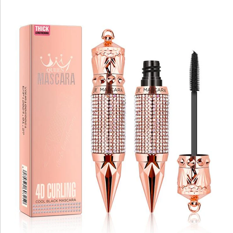 

Makeup private label vegan Mascara waterproof curling thick base mascara brushes, Balck