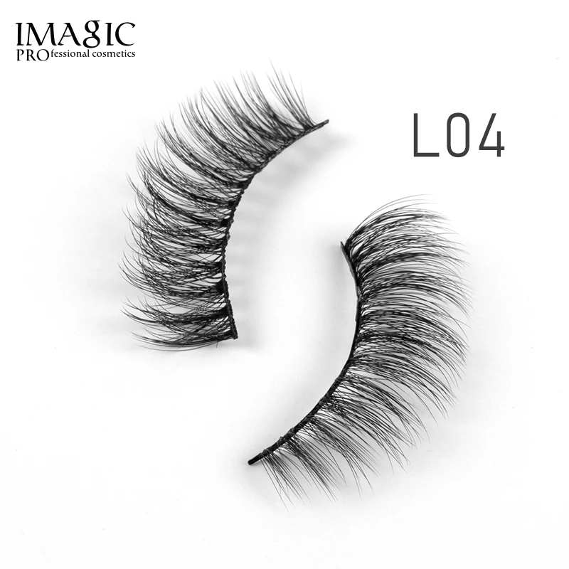 

IMAGIC Wholesale Portable Practice Eyelash Extension Starter Training Kit Handmade 3D Chemical Fiber Material Fake Eyelashes