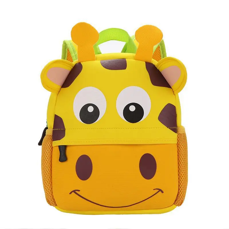 

2021 New 3d Animal Cartoon Children Backpacks Brand Design Girl Boys Back Pack Kindergarten Kids School Bags, Customized color