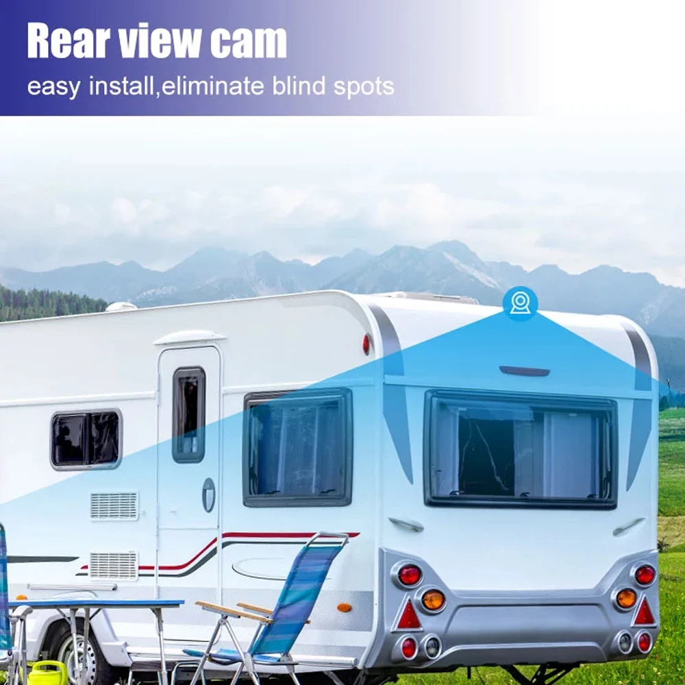 6ch 11inch Dvr Monitor Rear View Back Up Truck Camera System With Star