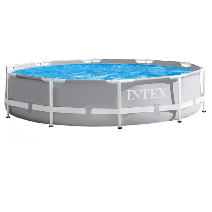 

INTEX  Metal Frame Pool large inflatable outdoor Above Ground Family intex swimming pools, Blue