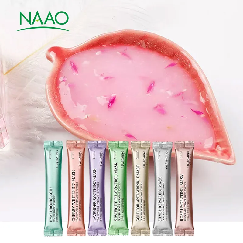 

Hot selling DIY SPA collagen anti aging organic korean beauty facial mask, White color