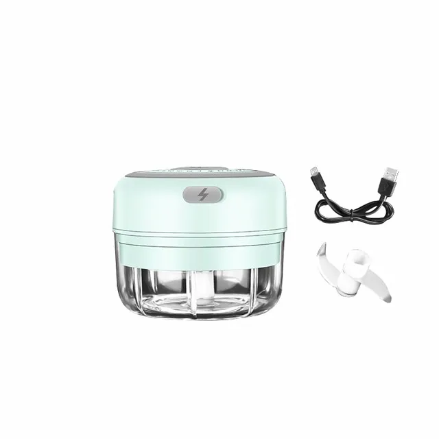 

Wireless Mini Baby Food Machine Electric Pulle Garlic Beater Masher Agitator Smashing Artifact, Pink, white, blue