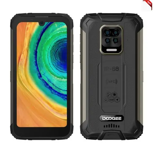 

Global NFC google play DOOGEE S59 4GB+64GB 10050mAh 5.71'' Water-drop Screen Android 10.0 Helio mobile Rugged phone DOOGEE S59