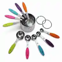 

Newest Product 10pcs Stainless Steel Measuring Spoons