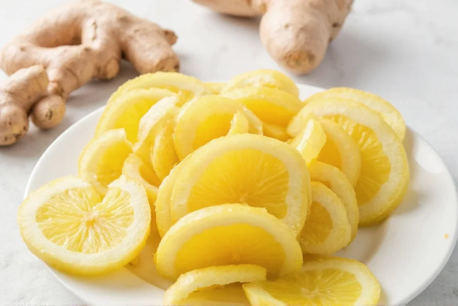 Different methods for storing fresh ginger root in containers