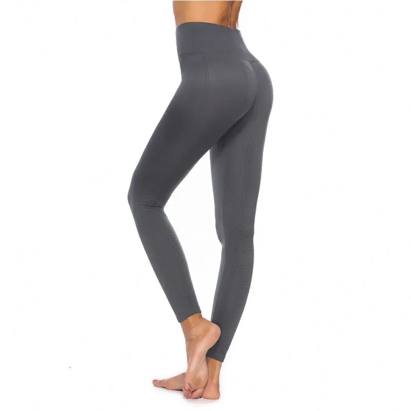 

High Quality Quick Dry Sports Gym Tights Woman Yoga Pants Custom