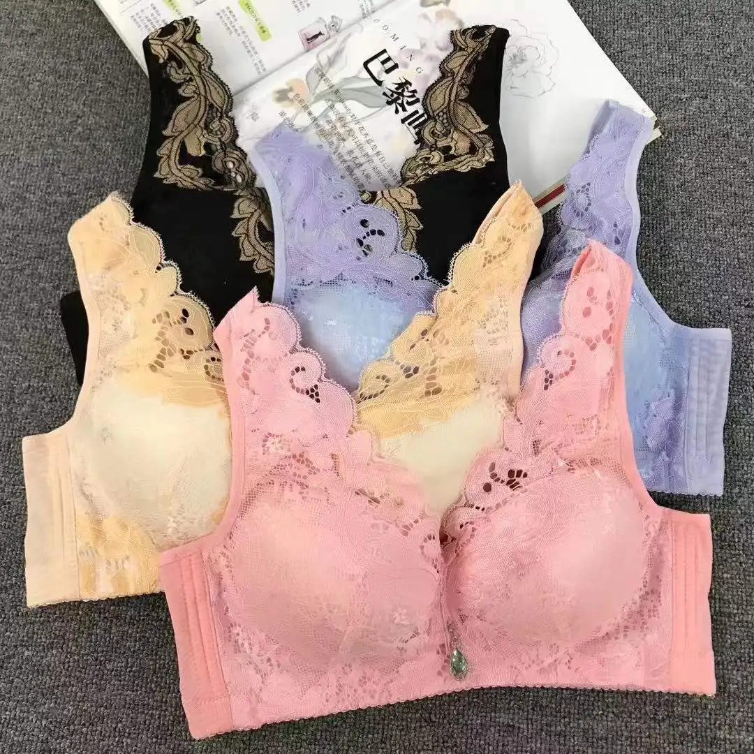 

foreign bra stock lot clear with lace embroidery Mali Liberia Togo Benin Ghana Niger etc.market