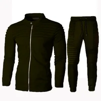 

Men S Fleece Jacket And Joggers Pants Sweat Track Suit / Plain Sweat Suits Men Jogger Sweatpants / Cheap Mens Hoody Sports Suit