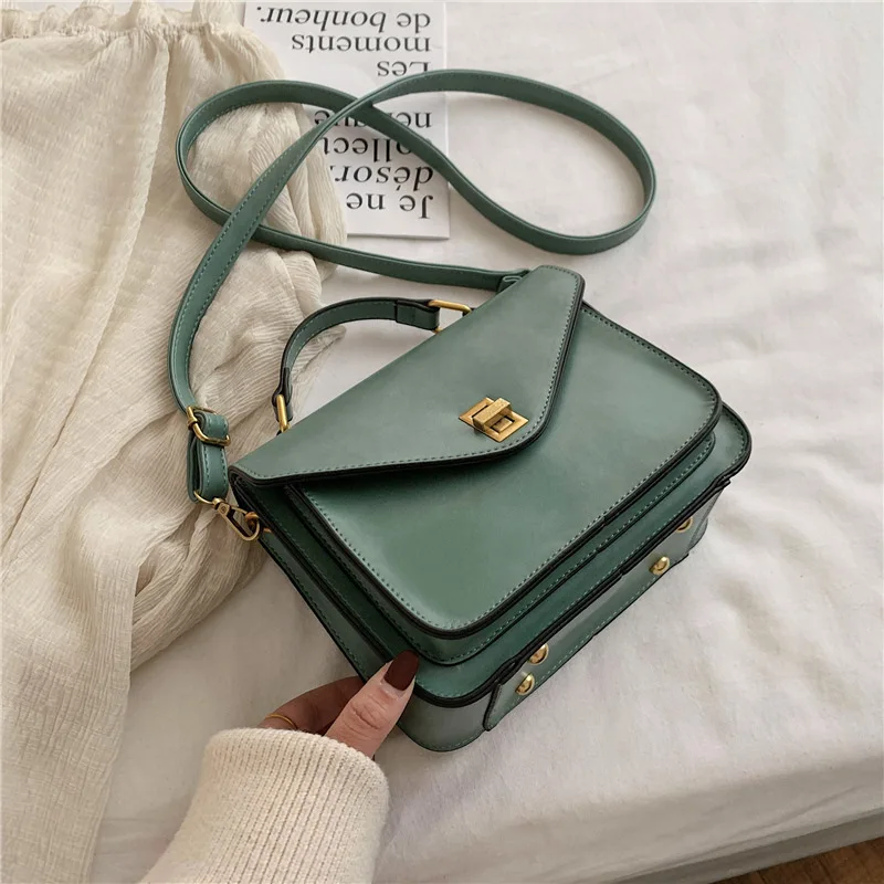 

2021 Fashion Retro Designer Handbags High Capacity Pu Leather One Shoulder Crossbody Bag Luxury Purse Handbags For Wowen, Customizable