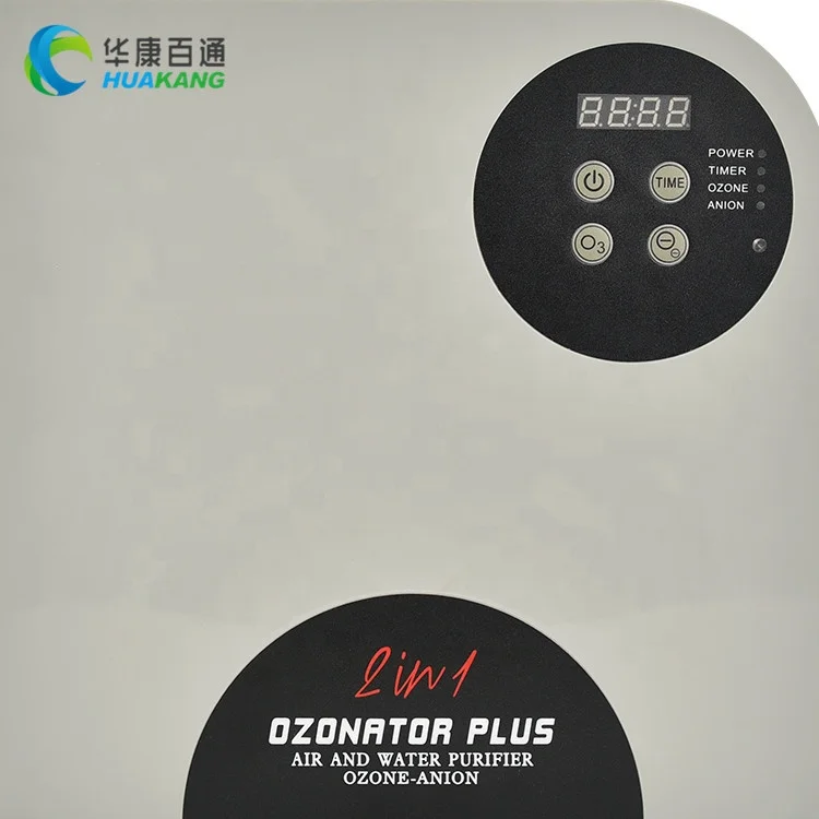 
Electric Fan Anion Function Mini Ozone Generator Portable Ozonizer Water Air Purifier 