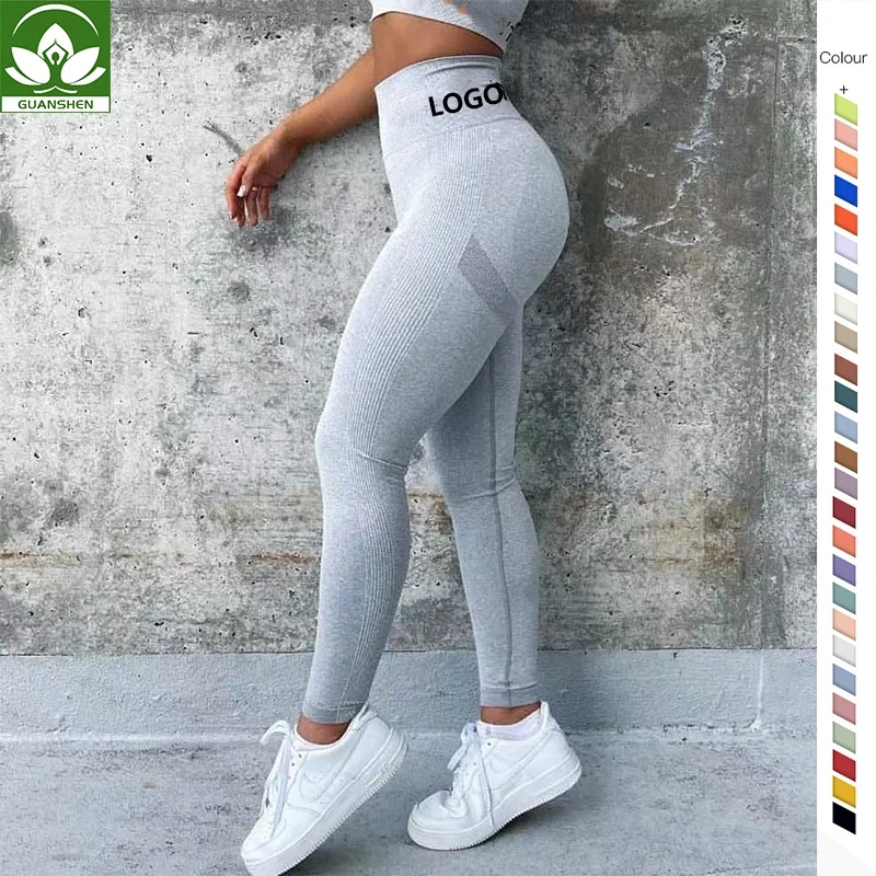 

Thick Material Sportswear Leggings Women Yoga Pants Seamless Leggings Custom