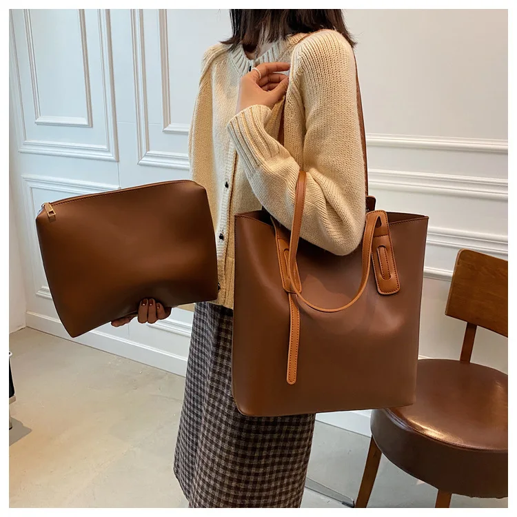 

Wholesale custom handbags for women luxury 2021 new women hand bags pu soft leather ladies bag fashion trend tote bag, Customizable