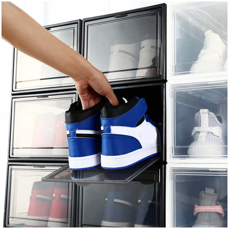 

Promotional High Quality Home Decor Storage Boxes Shoe Rack, White,black