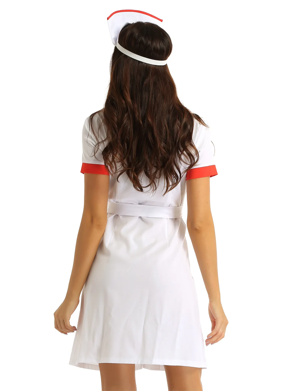 Femmes Adultes Infirmière Médecin Déguisement Halloween Tenue De Fête Jeu de rôle Uniforme