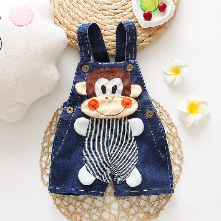 

Summer Kids Baby Boys Clothes Clothing Jumpsuits Short Trousers Toddler Infant Boy Pants Denim Shorts Jeans Overalls Dungarees