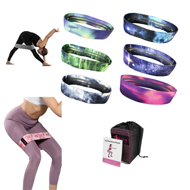 

fabric resistance bands low moq yoga fitness fabric resistance bands resistance booty bands