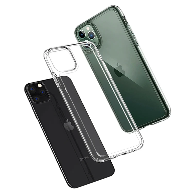 

for iPhone 11/11pro/11pro max Rear cover Protect shell TPU transparent Soft shell Protective sleeve airbag non-slip shockproof