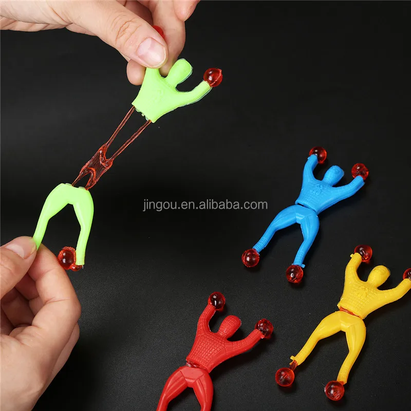 Small Sticky Man Climb On The Wall Children Toys Stick Man Bendy Toy Wall Climbing Man Buy