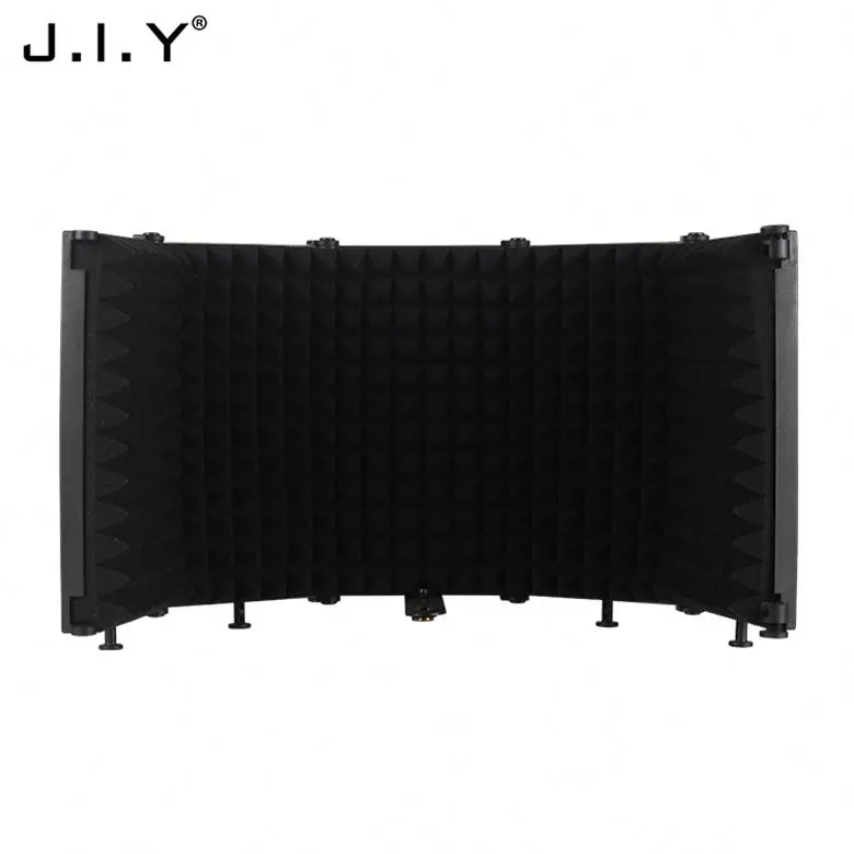 

J.I.Y M5 Professional Studio Music Equipment Recording Soundproof Acoustic Foam Microphone Part With Great Price, Black