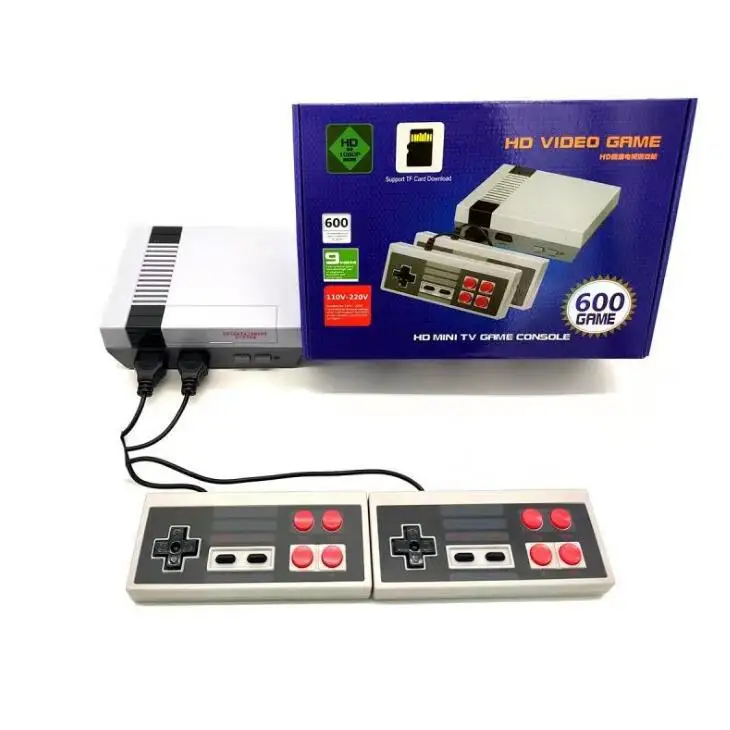 

Classic Handheld Game Player TV HD Video Game Console Built-in 600 Games 8Bit TF Card Mini Console, Us, eu, uk, au