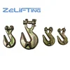 Quality Rigging G70 Forged Alloy Steel Clevis Type Grab Hooks With Wing For Chain Sling