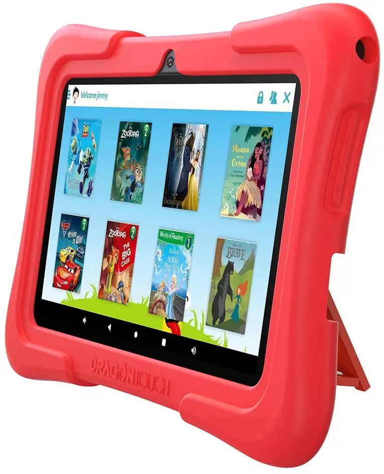 

7 inch screen android10.0 go wifi tablet for kids online learning with 2gb ram 16gb rom, 8 colors