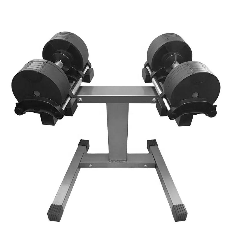 

Top Quality Gym Equipment Machine 20kg Adjustable Dumbbell Set, Black