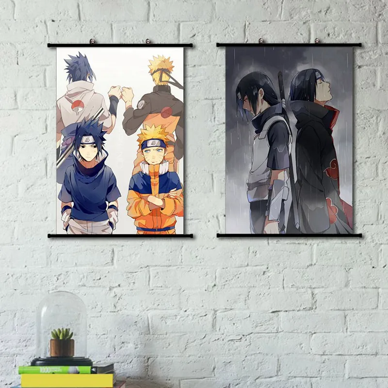 2019 Japanese Anime Naruto Wall Poster Canvas Anime Art Wall Hanging