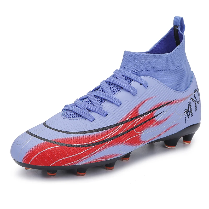 

New man soccer cleats fashion rubber football shoes super star foot ball shoes football football shoes size 13