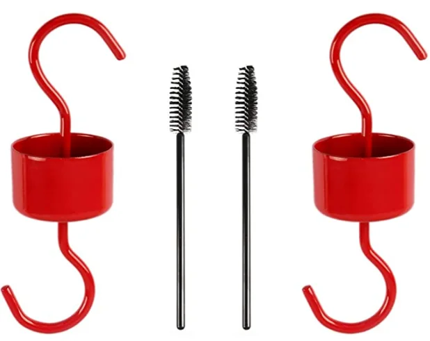 

Hummingbird Feeder Accessories Feeder Ant Moat Hooks with Hummingbird Brushes, Customized color