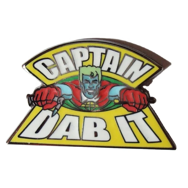 

Custom cool handsome male Hard Enamel Cartoon Character Kids black nickel lapel pin, Pantone color