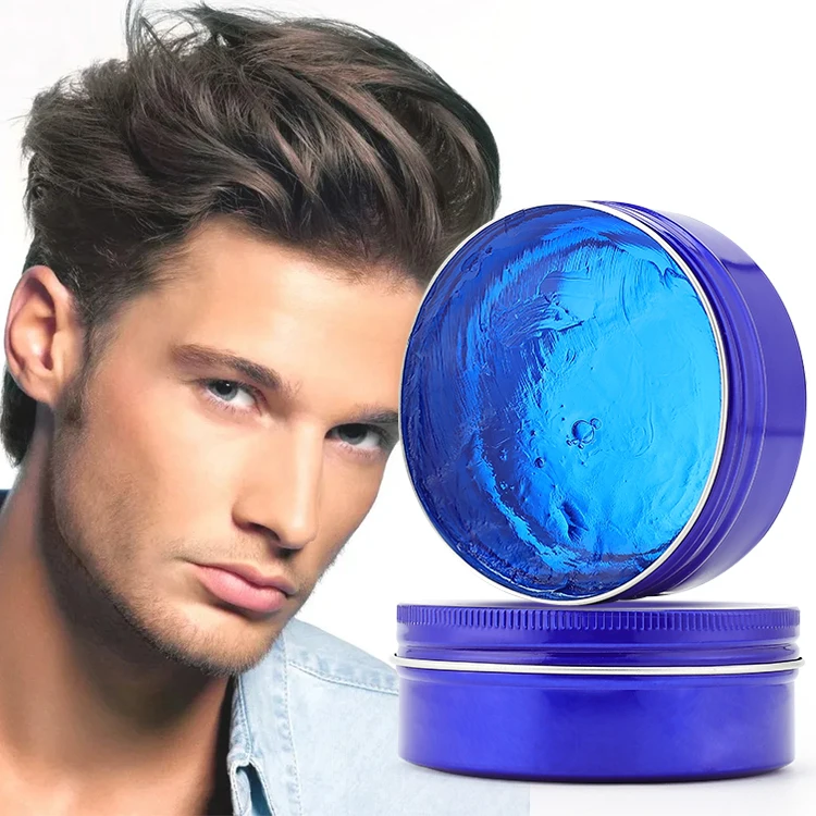 

Professional factory men Wax Hair Transparent Wax Hair Pomade For Men Hair Styling Wax, Yellow or customized