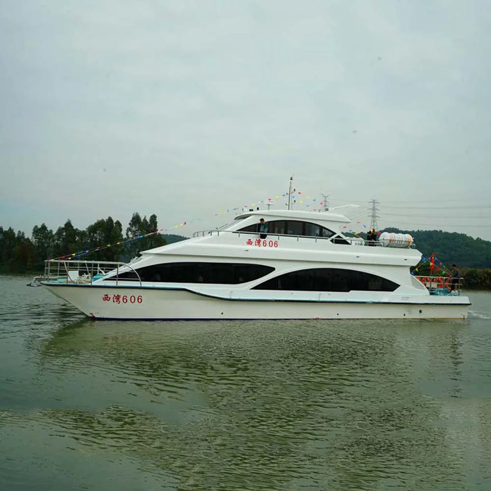 

High speed sight seeing China made high quality cheap passenger river boat ferry 93 people persons passengers Cruise ship