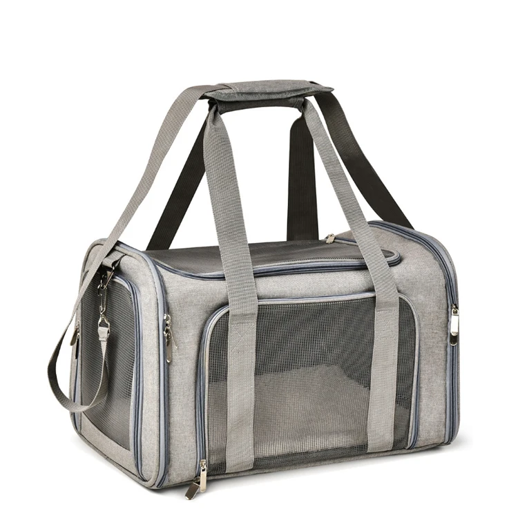 

IN STOCK Washable Airline Approved Tote Travel Bag for Puppy Dogs Soft-Sided Pet Cat Carrier