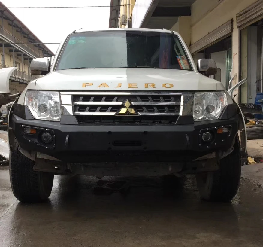 High Quality Mitsubishi Pajero Accessories New Style Front Winch Bumper