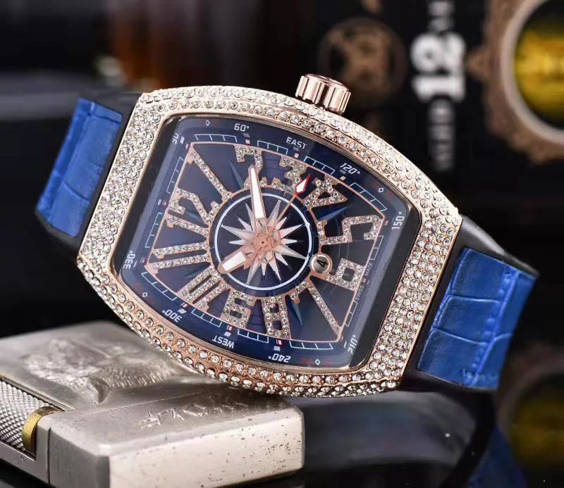 

CJNEW watch Mens Wrist Watches Calender Luxury Wristwatch Diamond