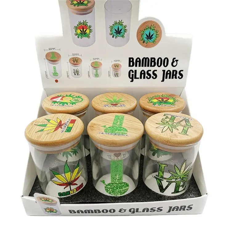 

tobacco Portable Case Food Grade Silicone Containers Wax Storage Container Glass Container