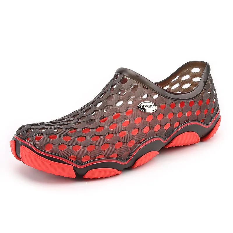 

Dropshipping Couple Hole Shoes Sandals Breathable Anti-Slip Comfortable waterproof Casual Beach Sandals