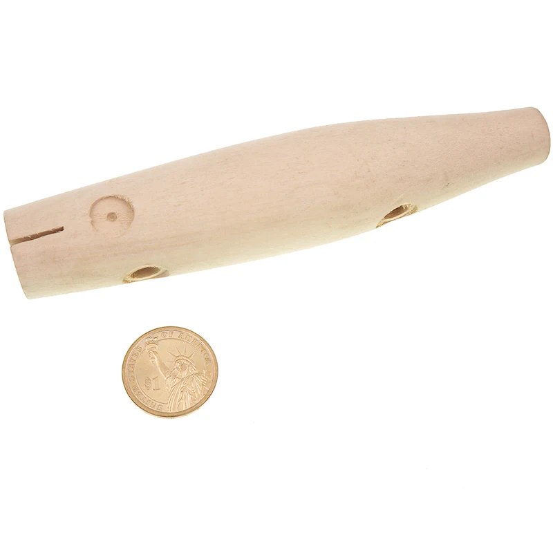 

Large 6.0 inch unpainted wood Musky fishing lure blank through hole bodies, Vavious colors