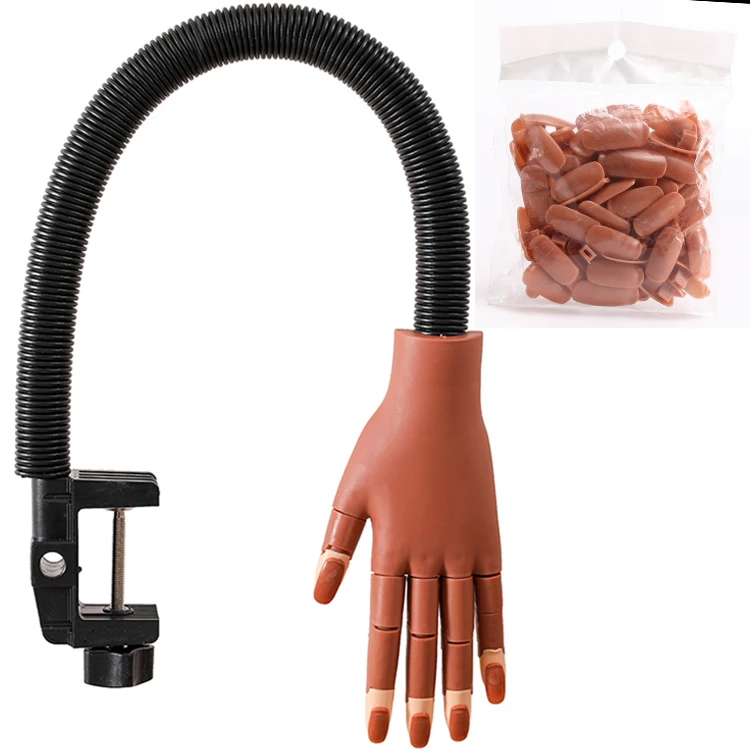 

Hot selling prosthetic hand training nail tool practice hand model